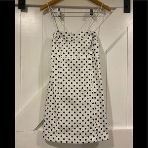 NWT Zara Polka Dot Dress Size M